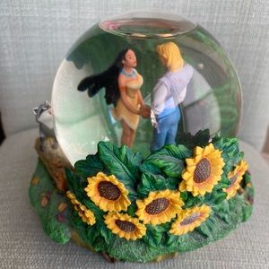 Disney’s Pocahontas snow globe with music box